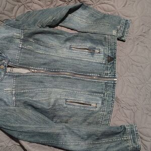 Guess Blue Denim Jacket for Woman